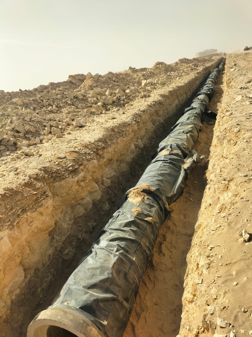 خدمة هندسية متخصصة في البنية التحتية وشبكات المياه والصرف الصحي