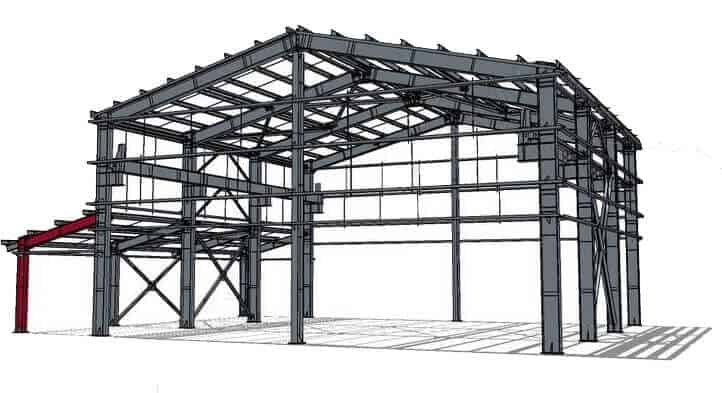 تصميم وتركيب المنشآت المعدنية (Steel Structures)