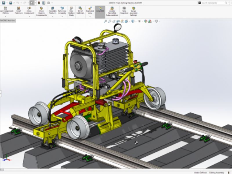 تصميم عناصر الماكينات باستخدام SolidWorks