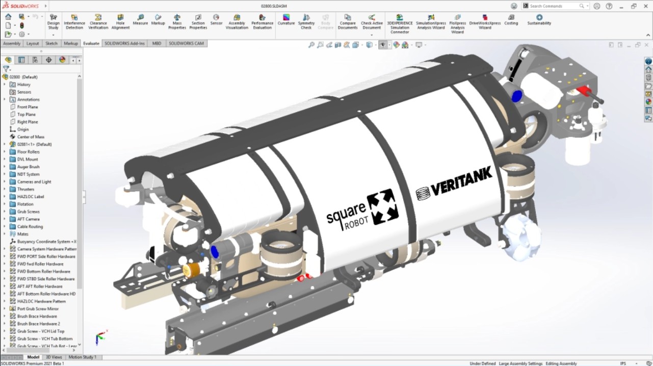 التصميم الهندسي والتحليل باستخدام SolidWorks