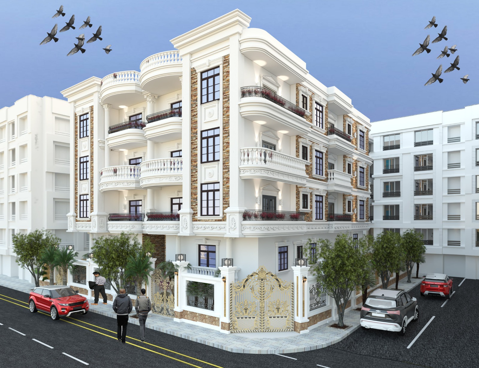 التصميم المعماري الخارجي والداخلي